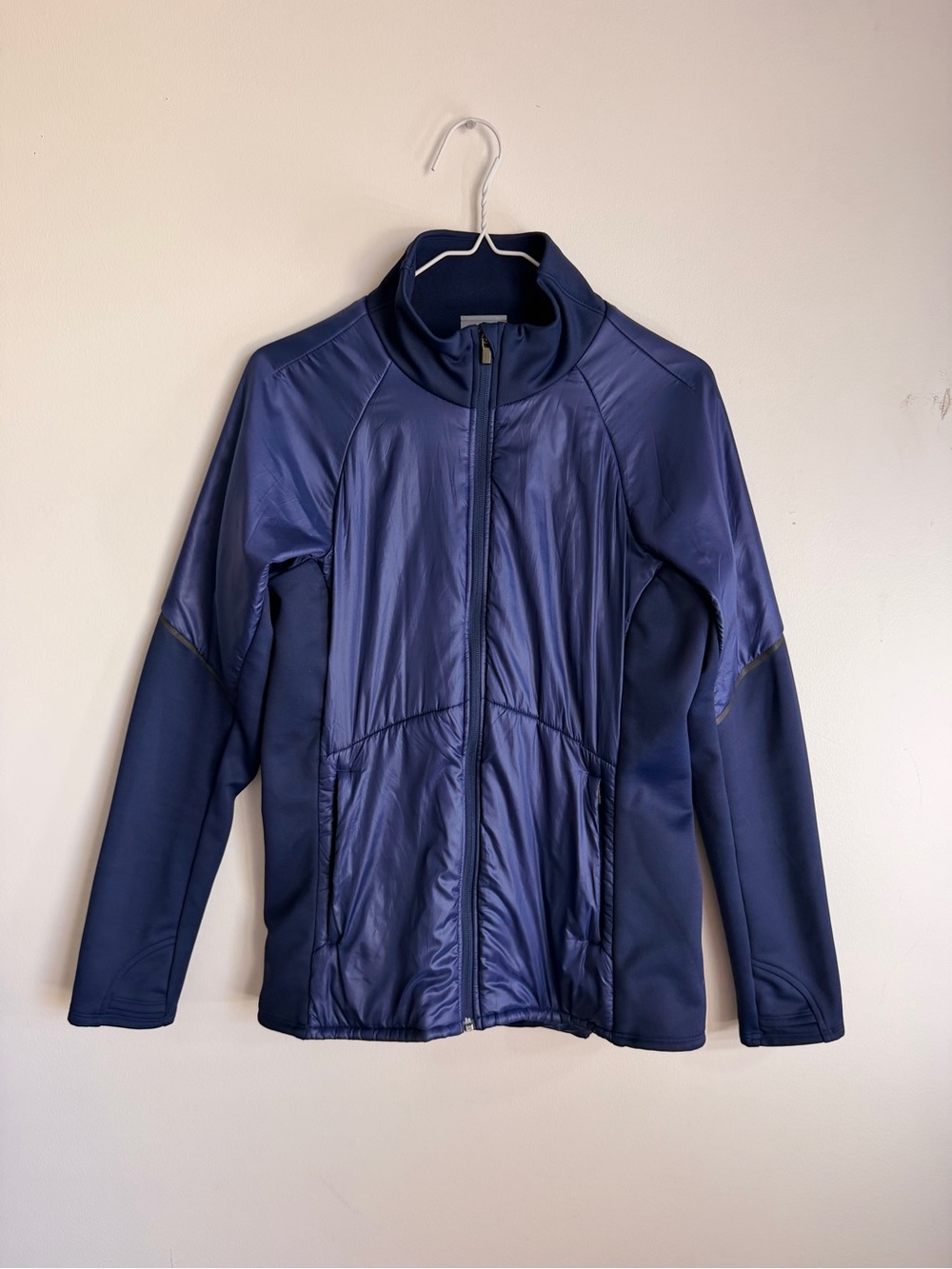 Athleta Women's Deep Navy Zip-Up Performance Jacket NWOT